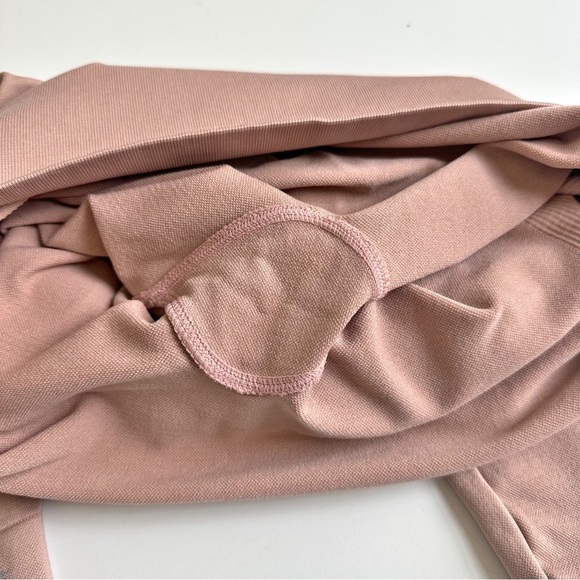 SET Active Sculptflex Leggings Seamless Ribbed 7/8 Length Amethyst Pink Small - Picture 6 of 10